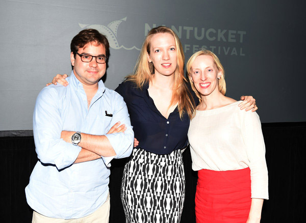 Adam Spielberg, Emily Carmichael and Krista Parris at Nantucket Film Festival